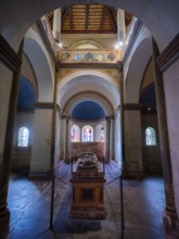 The imperial palace of Goslar covers an area of around 340 by 180 metres, located at the foot of