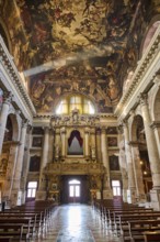 Church of San Sebastiano in Venice on a sunny day in winter, Italy