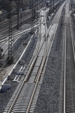 The Hanover–Würzburg high-speed railway, Nörten-Hardenberg, district of Northeim, Lower Saxony,