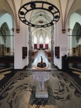 Interior view of the confession chapel in Kevelaer, Lower Rhine, North Rhine-Westphalia, Germany