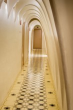 Interior of Casa Batllo modernism design by Antoni Gaudi, old town, barcelona, spain