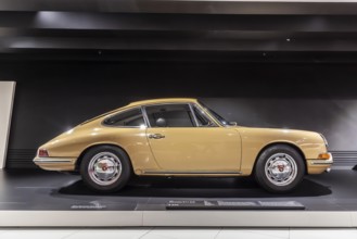 Porsche Museum Stuttgart-Zuffenhausen. Porsche 911 2.0 from 1967. The automotive museum of Dr. Ing.