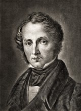 Justus Freiherr von Liebig, 1803 – 1873, German chemist and scientist, father of the fertilizer
