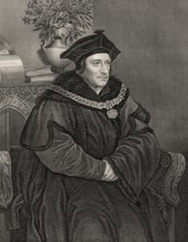 Sir Thomas More, Thomas More or More, 1478 - 1535, an English statesman, humanist writer and a