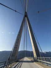 Helgeland bridge, connecting Sandnessjøen with the norwegian mainland, Norway
