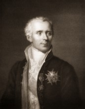 Pierre-Simon, marquis de Laplace, 1749-1827, a French scholar