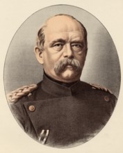 Otto von Bismarck, or Otto Eduard Leopold Prince von Bismarck, 1815-1898, Prussian Statesman German