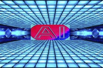 Icon photo, AI, ChatGBT, AI, OpenAI, chatbot, artificial intelligence, IT system, computer science,