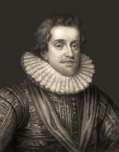 James VI and I, James Charles Stuart, 1566 – 1625, King of England, Scotland and Ireland, digitally
