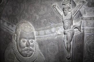 Epitaph for Johann von Grone, St.Michael Church, Kirchbrak, district of Holzminden, Weserbergland,