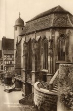 Historical postcard, picture postcard, Wertheim, Baden-Württemberg, Germany, digitally enhanced