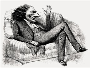 Charles Philipon, 1800 – 1861, French lithographer, caricaturist and journalist