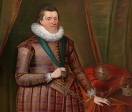 James VI and I, James Charles Stuart, 1566 – 1625, King of England, Scotland and Ireland, digitally