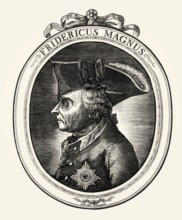 Frederick II or Frederick the Great or Alter Fritz, 1712, 1786, by Johann Georg Unger, 18th