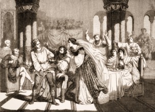 Alberic II (912-954) together with Hugh of Arles or Hugh of Provence, King of Italy from 924 to 947