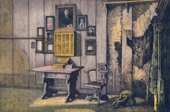 The Luther Room, Wartburg castle, Germany