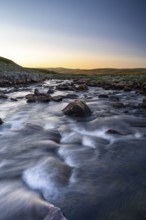 River in the Hardangervidda plateau, Norway