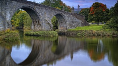 Europe, Scotland, Great Britain, England, landscape, Stirling Bridge, bridge, river, Old Bridge,