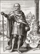 Charles the Bald, 823 – 877, emperor of the Carolingian Empire