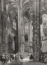 St. Lorenz church, Nuremberg, Germany, Europe, 16th century