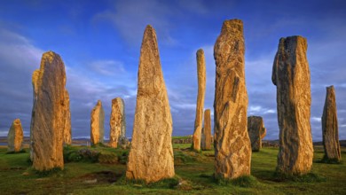 Europe, Scotland, Isle of Lewis, Standing Stones of Callanish, Standing Stones, Outer Hebrides