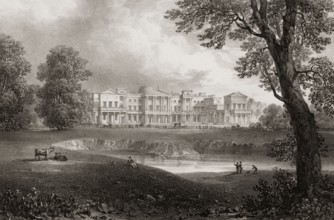 St James's Park, Buckingham Palace, London, England, after William Gauci, 1823