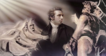 Henry Fuseli or Johann Heinrich Füssli, 1741 – 1825, Swiss painter, draughtsman and writer,