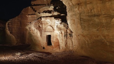 Middle East, Saudi Arabia, Nabataean granary in Al Ula, Al Ula