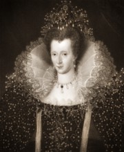 Elizabeth I, 1533 - 1603, Queen of England 1558 - 1603, Tudor dynasty