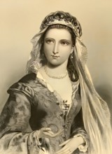 Angiolina, from Marino Faliero, Doge of Venice, female figure from the tragedy by George Gordon