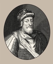 Childebert I, c. 496-558, a Frankish King of the Merovingian dynasty, King of Paris and Orléans,