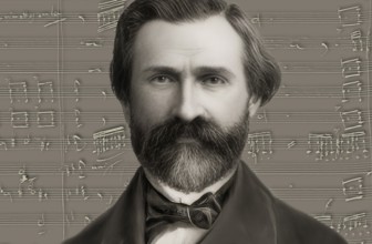 Giuseppe Verdi, 1813 – 1901, Italian opera composer, autograph notesheet from Don Carlos, digitally