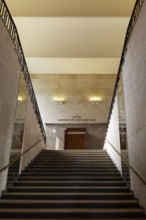 Staircase to the auditorium, historic main building of RWTH Aachen University, North
