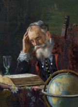 Vasco da Gama, c. 1460s – 1524, Portuguese explorer, digitally edited according to a painting by