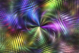 This image features a mesmerizing galaxy-inspired abstract pattern with vibrant multicolored swirls