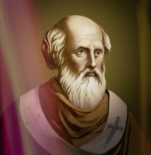 Pope Adeodatus II, c.621 – 676, bishop of Rome from 672 to 676