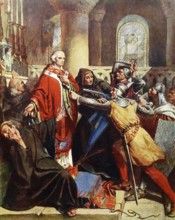 Death of Thomas Beckett. Thomas Becket, 1118 - 29 December 1170, Archbishop of Canterbury from 1162