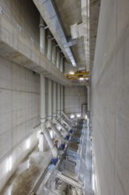 Oberhausen, Ruhr area, North Rhine-Westphalia, Germany - Emscher conversion, new Emscher AKE sewer,