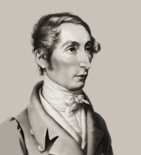 Carl Maria von Weber, 1786 - 1826, German composer, conductor and pianist, digitally edited