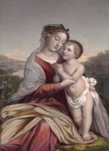 Child Jesus with Virgin Mary