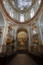 Karlskirche, domed hall, Vienna