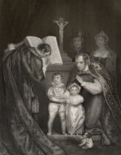 Die Hochzeit von Lady Anne Mowbray mit Richard von Shrewsbury, Herzog von York, St. Stephen's