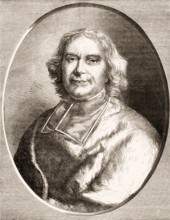 André-Hercule de Fleury, Bishop of Fréjus, 1653-1743, a French cardinal who served as the chief
