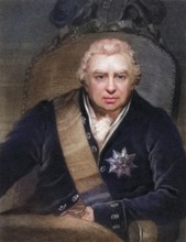 Sir Joseph Banks, Baronet Banks, 1743-1820, British explorer and naturalist. From the book Gallery
