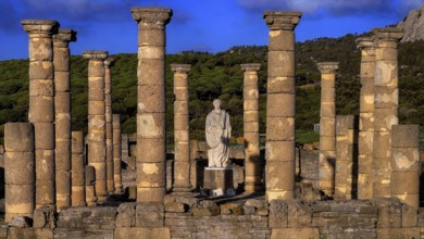 Roman ruined city, Emperor Claudius, 1st century AD