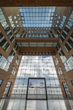 Modern building, interior, Hamburg, Germany