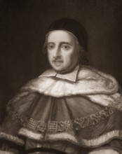 Sir Matthew Hale, 1609-1676, an English barrister, judge and lawyer