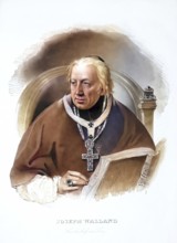Josef Walland (1763-1834), Archbishop of Gorizia, Historical, digitally restored reproduction from
