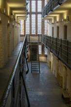 Interior of Victorian jail museum, Lincoln Castle, city of Lincoln, Lincolnshire, England, UK