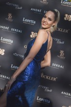 Beatrice Turin at the first Fashion Night with Harald Glööckler for his new fashion collection